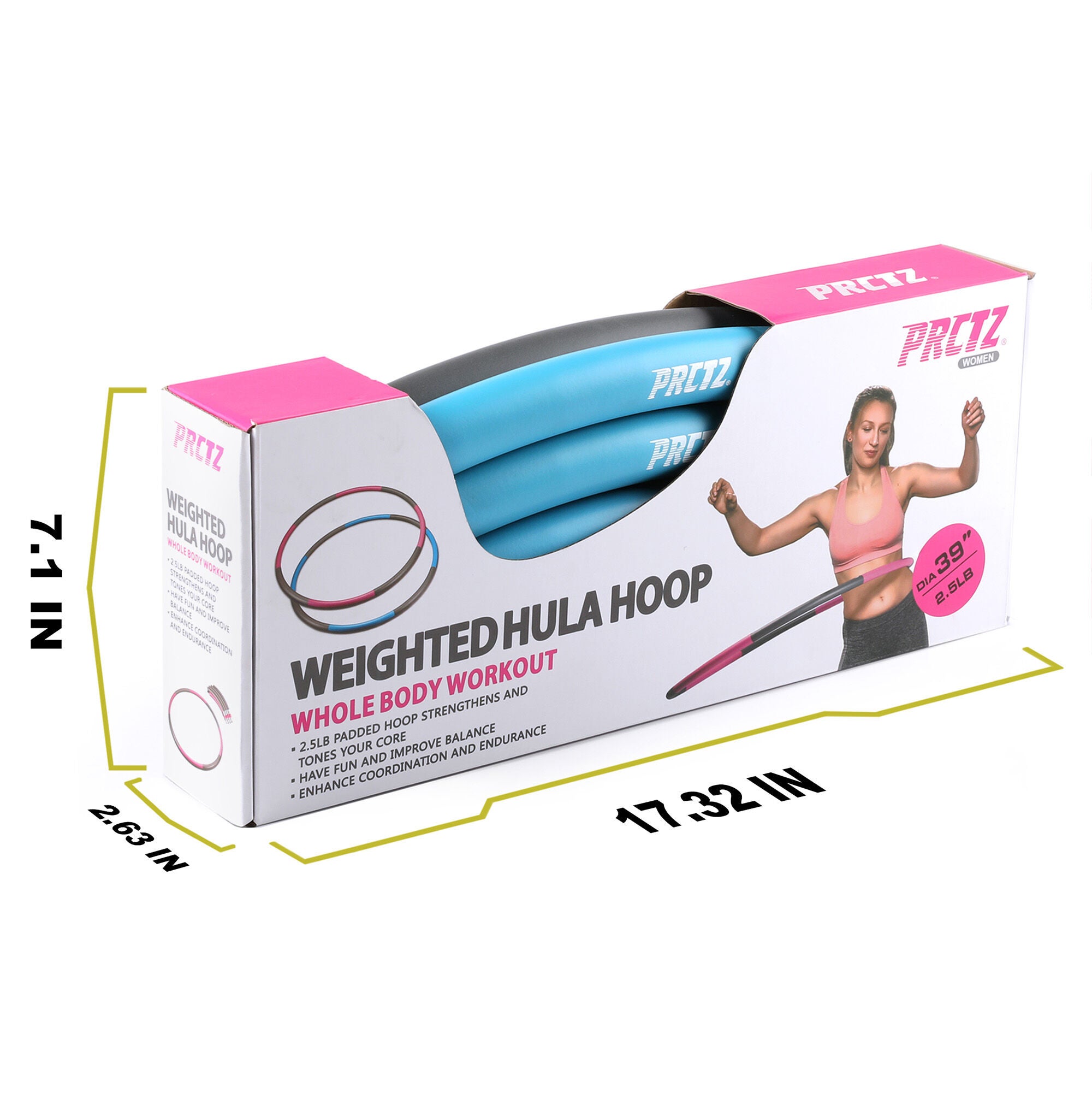 Weighted Hoola Hoop - Blue  | GNC
